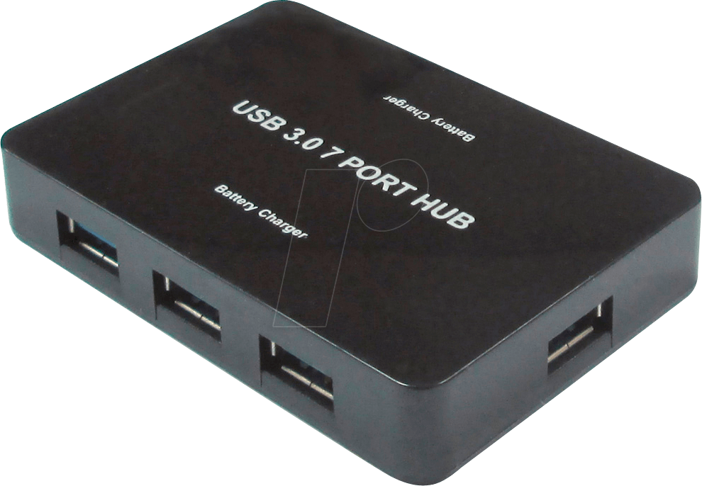 VALUE 14995047 - USB 3.0 Hub 7 Port, USB micro-B zu 7x USB 3.0 Typ A