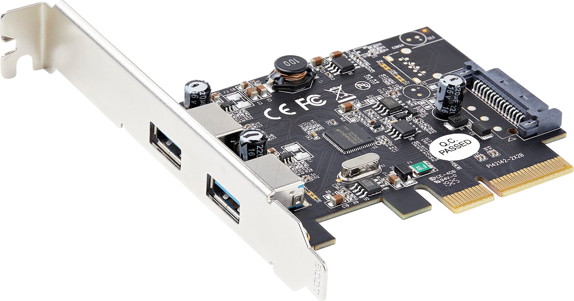 ST PEXUSB312A3 - PCIe x4 > 2 x extern USB 3.1 Type-A