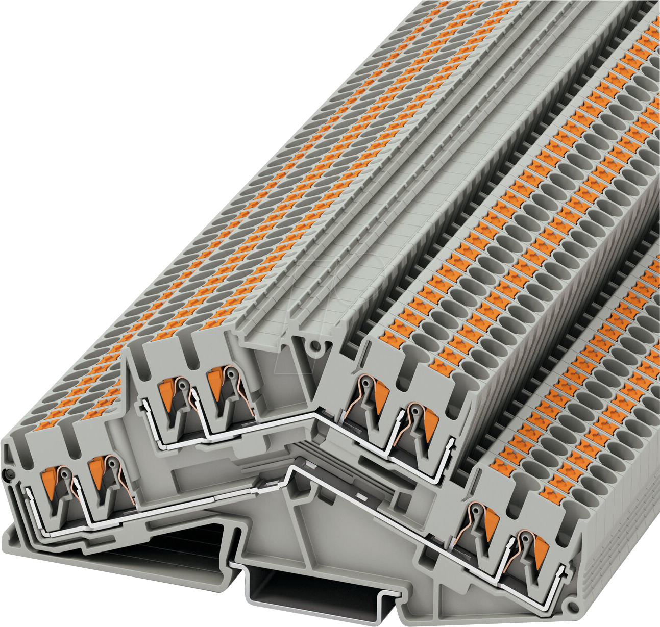 PTTBS 2,5 QUAT - Doppelstockklemme, PTTBS 2,5 Quattro, grau