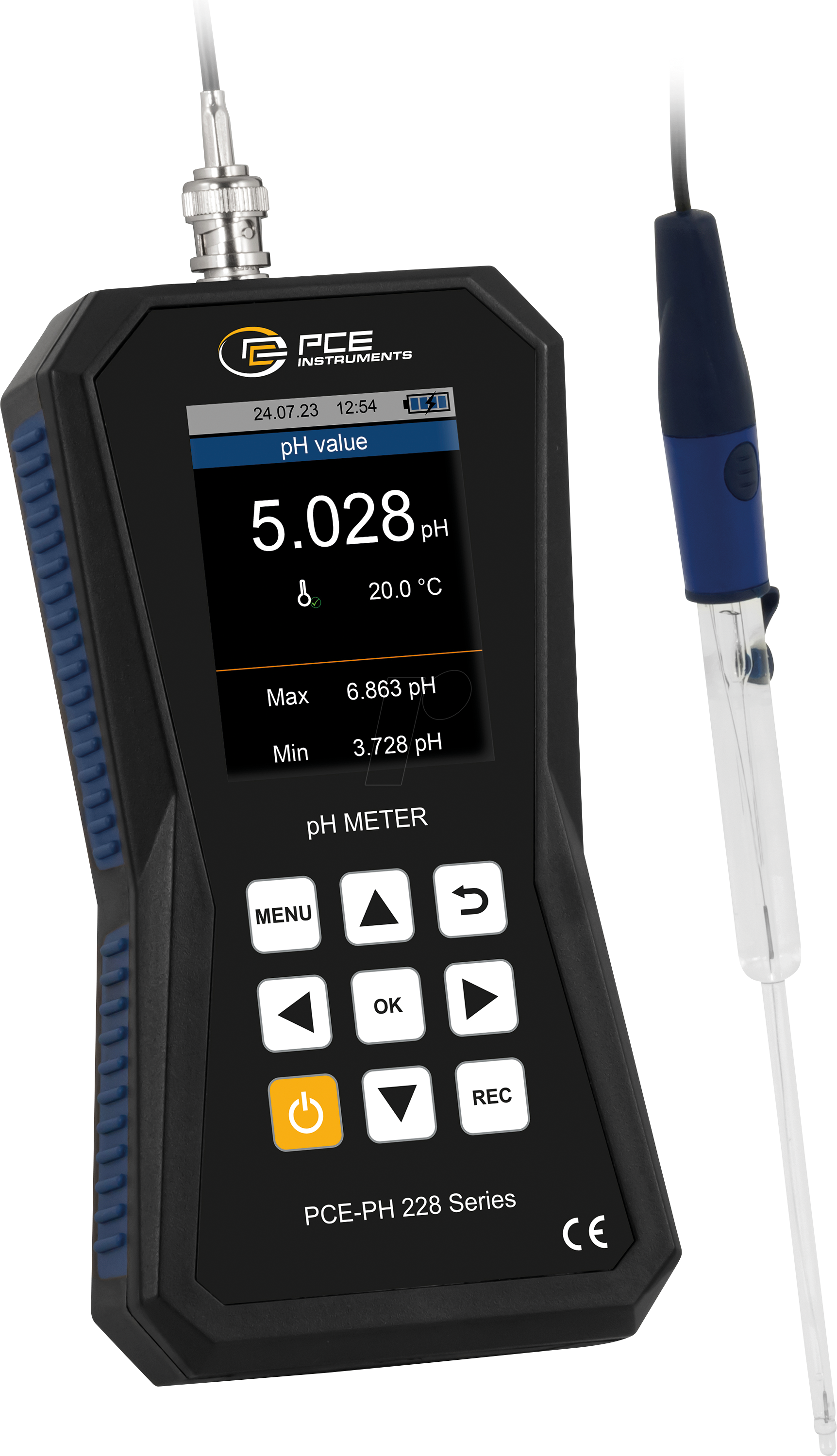PCE PH228LAB-ME3 - Hochpräzises pH-Messgerät PCE-PH 228LAB-ME3