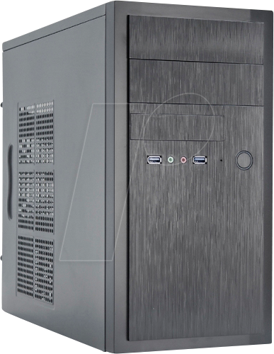 CFT HT-01B350GPB - Chieftec Elox HT-01B-350GPB m-ATX-Gehäuse inkl. PSU