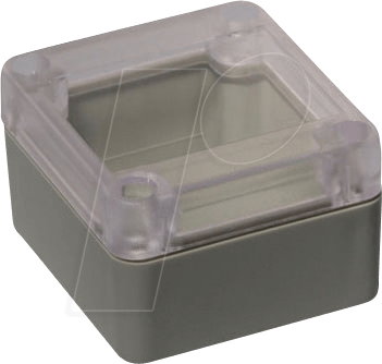 RP1025C - Kunststoffgehäuse, Serie RP, 60 x 65 x 40 mm, grau