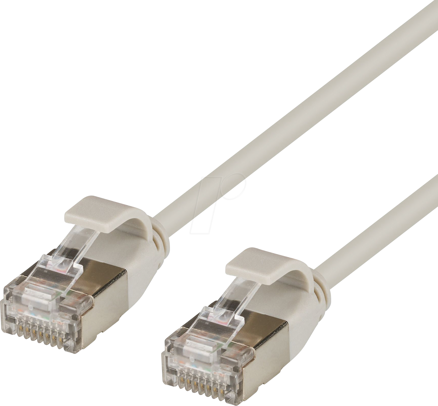 Thumbnail - EFB K5547GR.015 - Patchkabel U/FTP, Cat.6a, Ultraflex, 0,15 m, grau