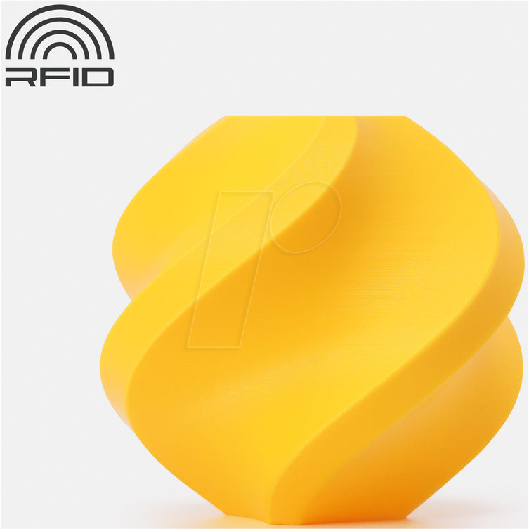 BL A00-Y2-SPLFR - Filament, PLA Basic, Refill, Sonnenblumengelb, 1,75 mm, 1 kg