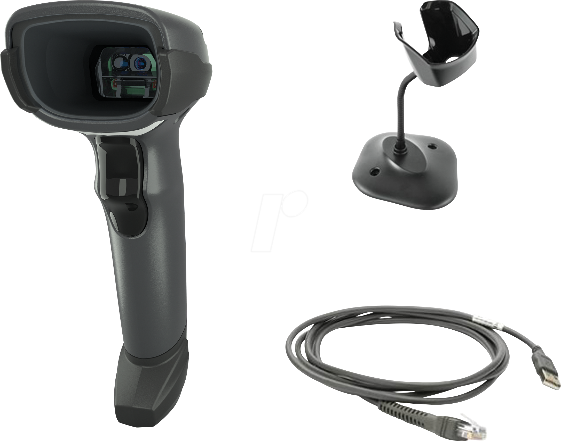 ZEBRA DS4608SRST - Barcodescanner, 2D, USB, DS4608 mit Standfuß