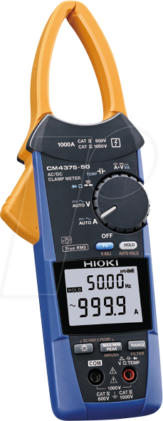 HIOKI CM4375-50 - Stromzange, digital, AC/DC, bis 1000 A