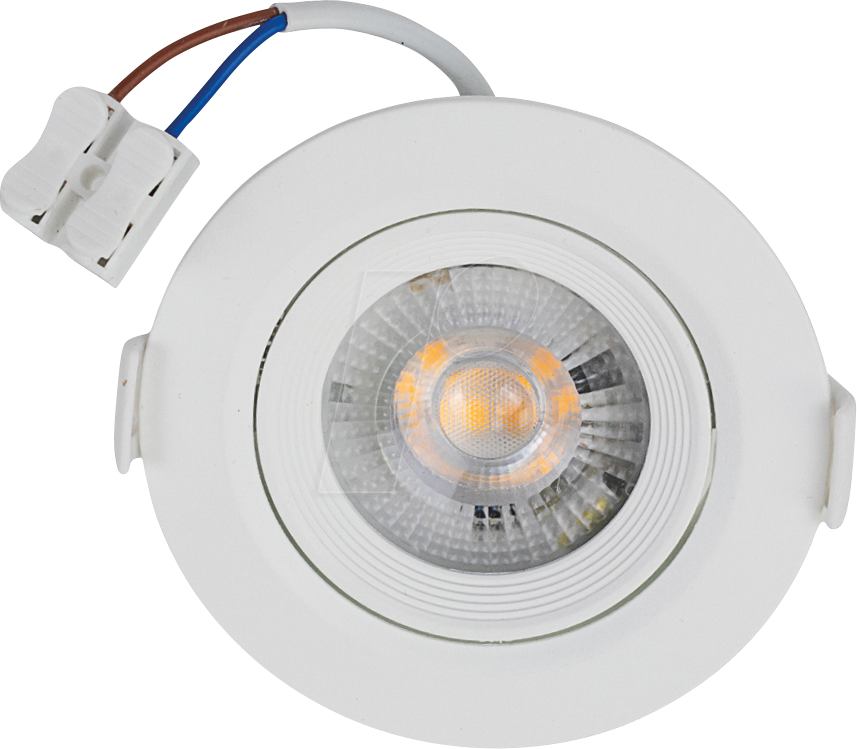LX-300136 - LED CCT Downlight, dimmbar, weiß, 7 W, 600 lm