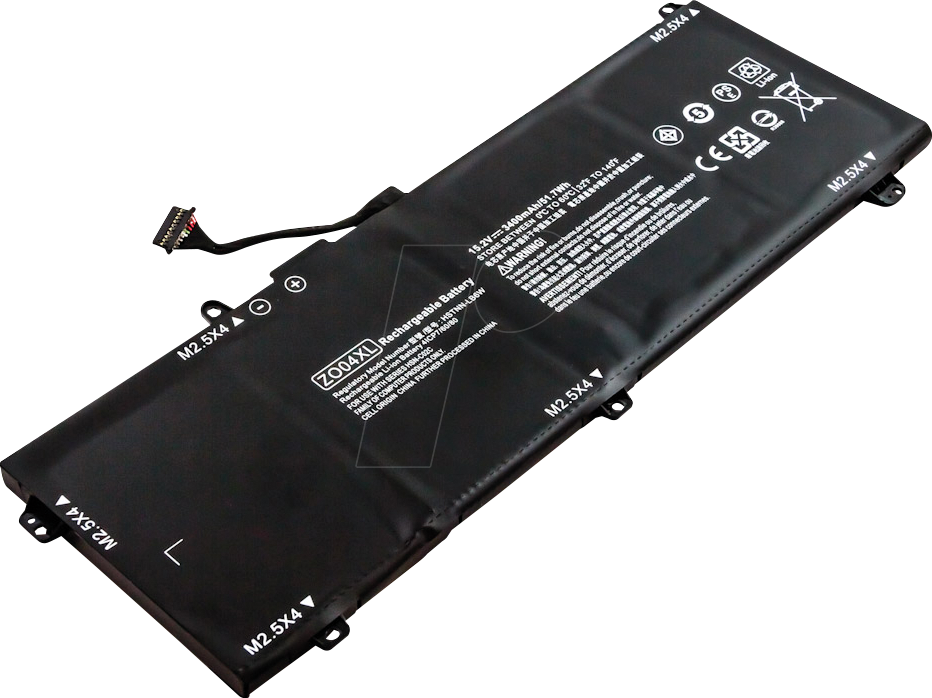 AKKU 53959 - Notebook-Akku für HP, Li-Po, 3400 mAh