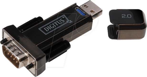 DIGITUS DA-70156 - USB 2.0 Konverter, A Stecker auf RS-232