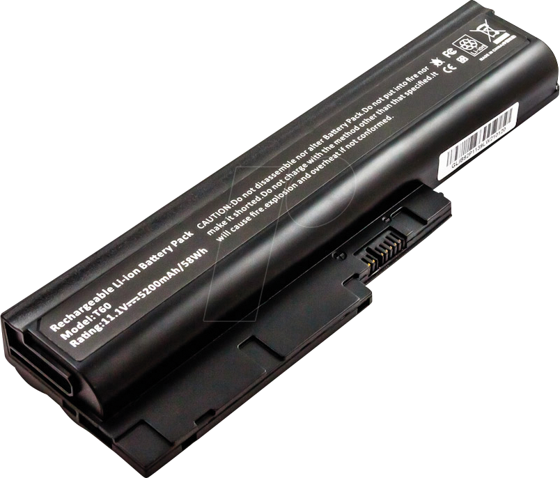AKKU 53742 - Notebook-Akku für IBM, Li-Ion, 5200 mAh