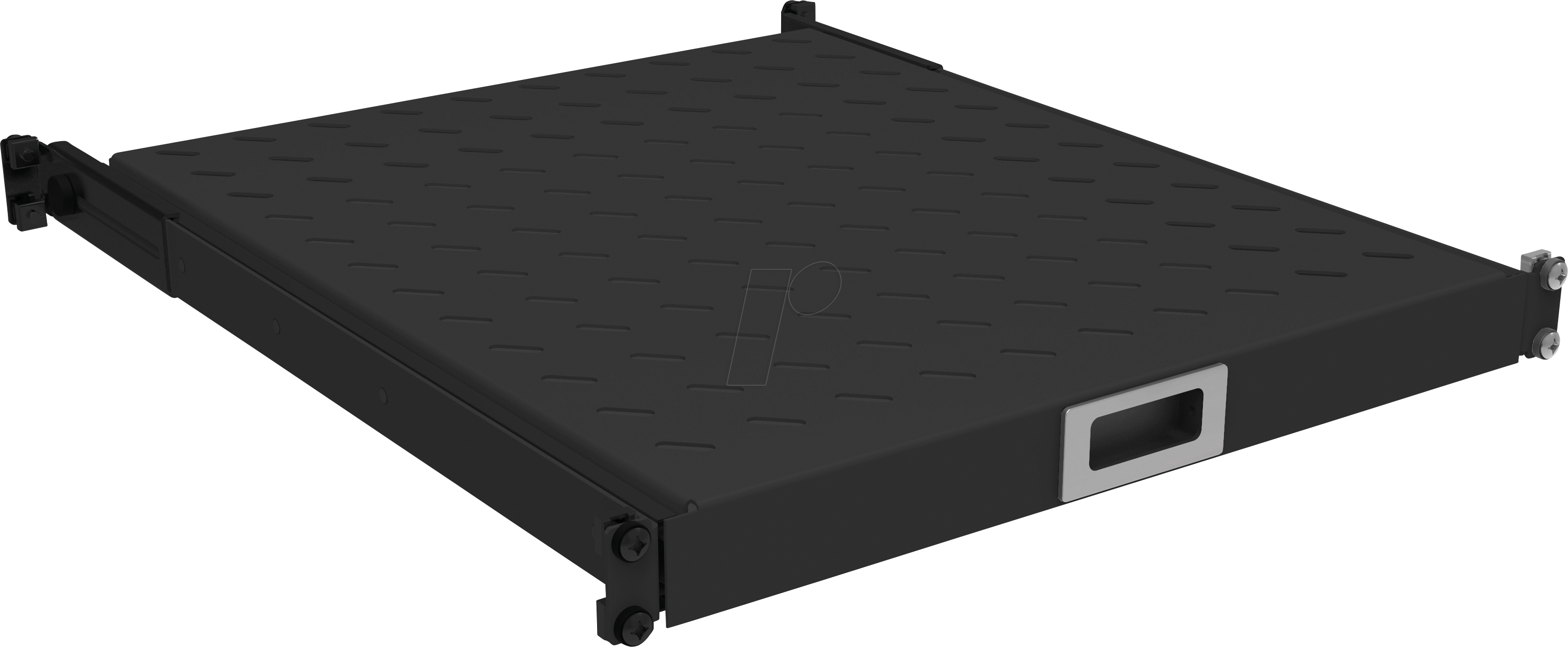 EFB 691651ATS6 - 19'' 1HE Fachboden, Tiefe 350 mm, RAL9005