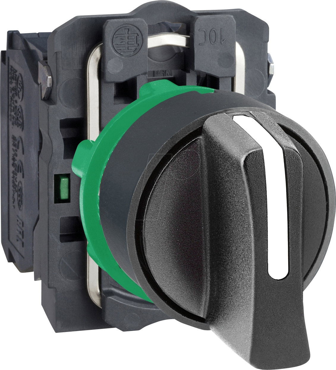 XB5AD53 - Wahlschalter, 3 Stellungen, M rastend, L + R tastend, 2S