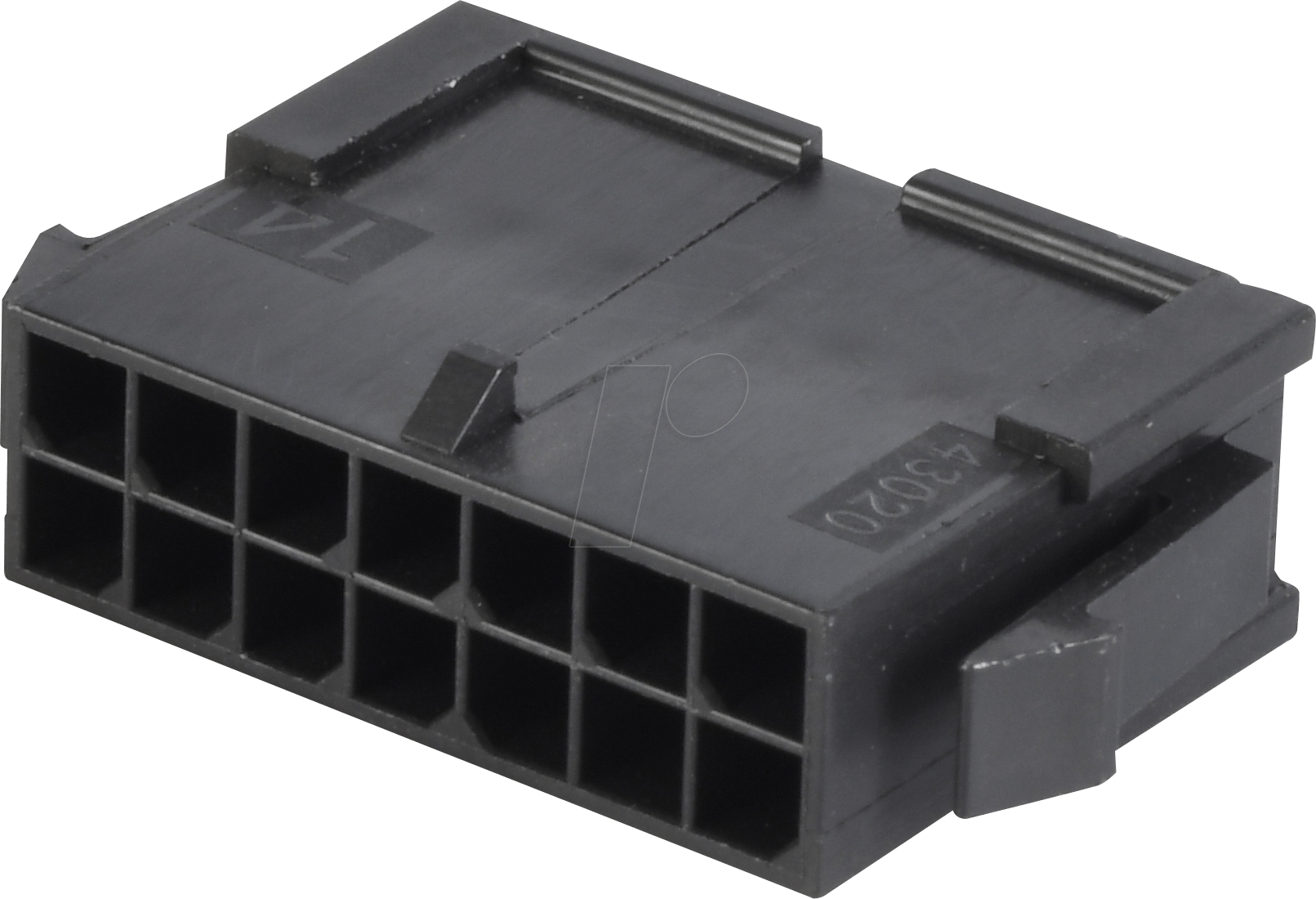 MOLEX 430201400 - Molex Crimpgehäuse - Micro-Fit - 2x7-polig - Stecker