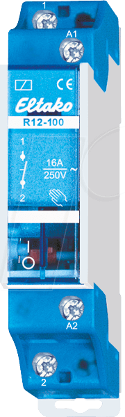 R12-100-12V - Schaltrelais - 1 Schließer, 12V AC