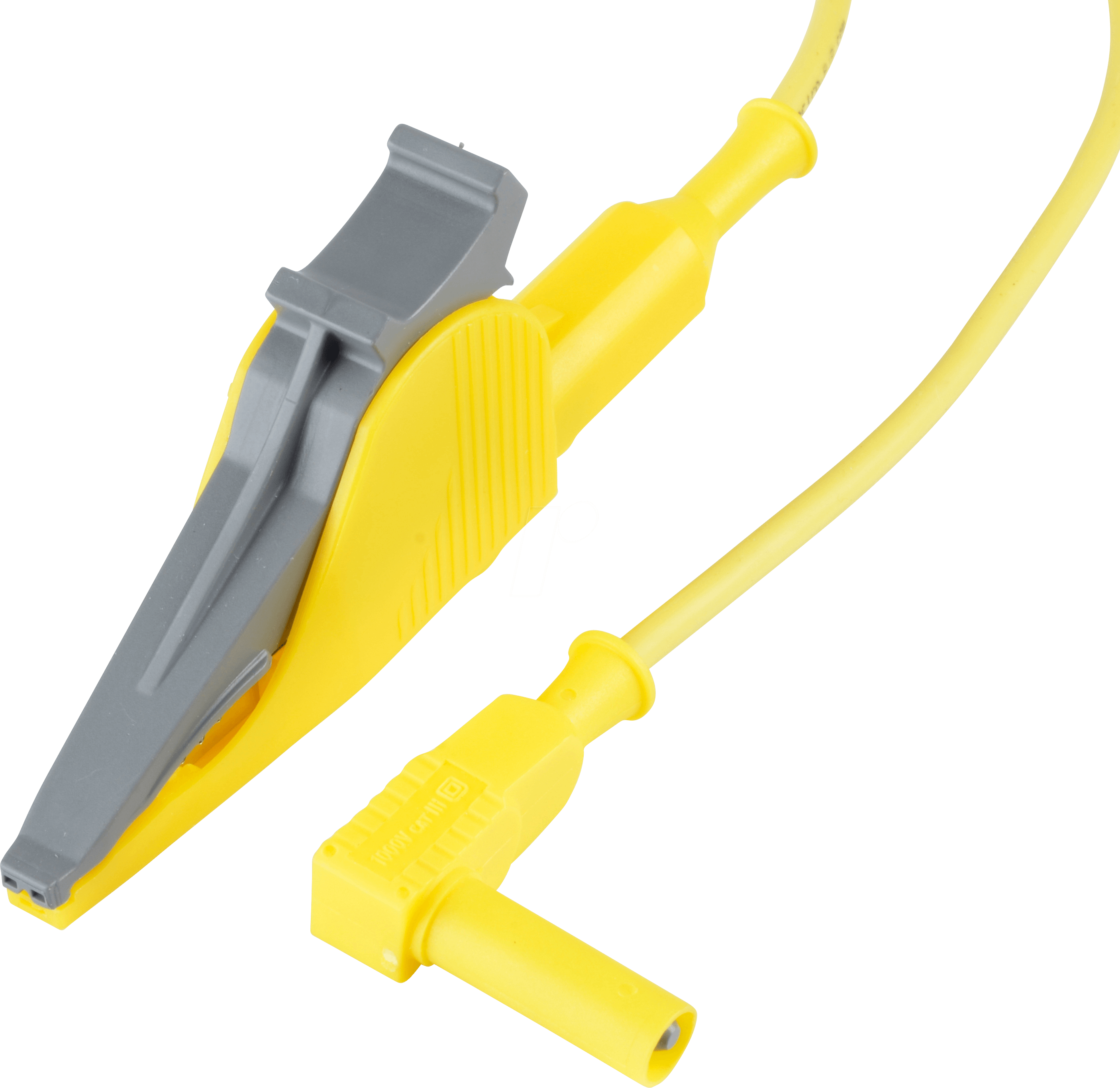 ML 2312 GE - Messleitung, mit Klemme, gelb, 36 A