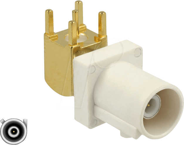 DELOCK 89773 - HF FAKRA B Stecker 90° PCB