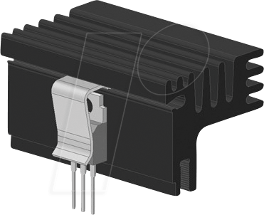 SK 574 25 - Kühlkörper für THFU, 25 mm