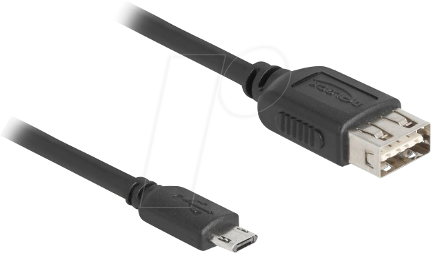 Thumbnail - DELOCK 81520 - USB 2.0 Kabel EASY Micro-B Stecker auf EASY A Buchse, 3 m