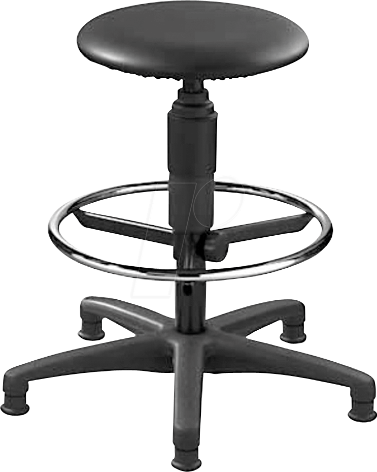 TST 72260D10T - Topstar Arbeitshocker TEC 60 hoch schwarz