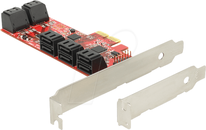 DELOCK 89384 - PCIe Card > 10 x intern SATA 6Gb/s