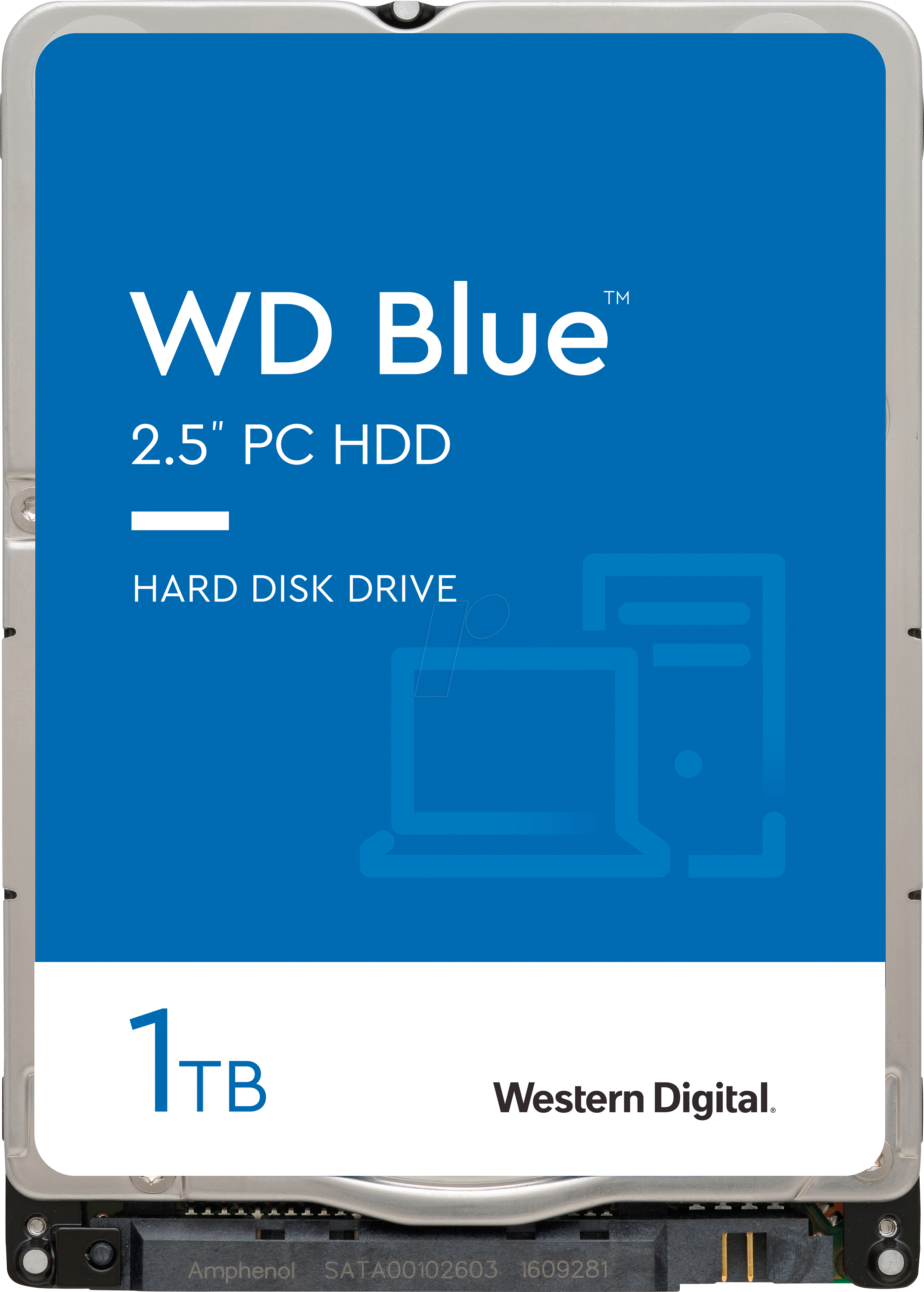 WD10SPZX - 2,5'' HDD 1TB WD Blue