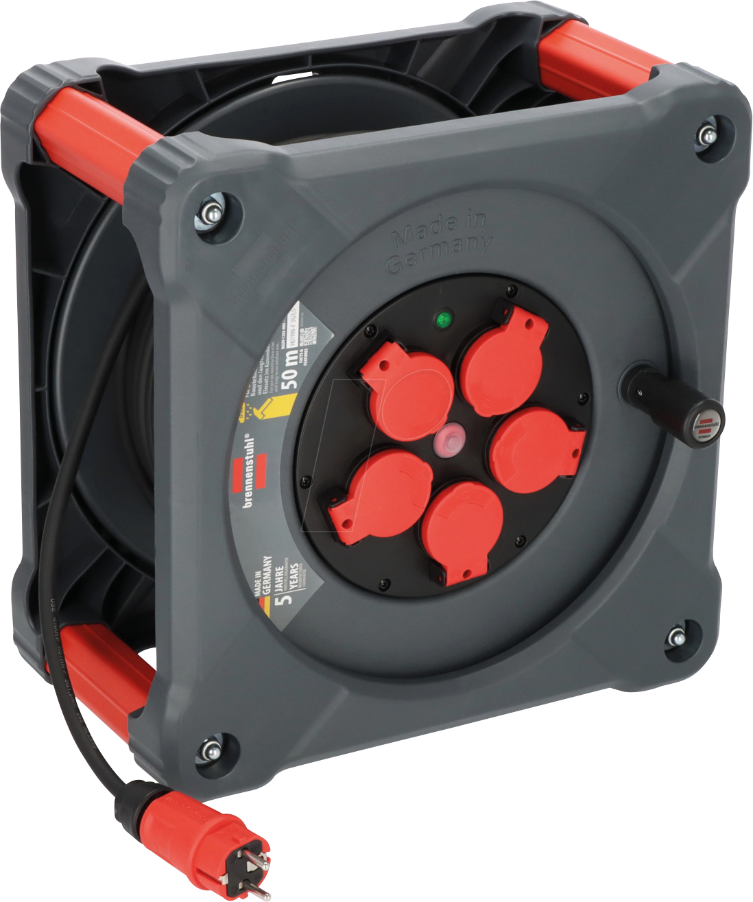 BRE 9201500110 - Kabeltrommel Professional, KA 5100 5, IP44, 50 m Kabel