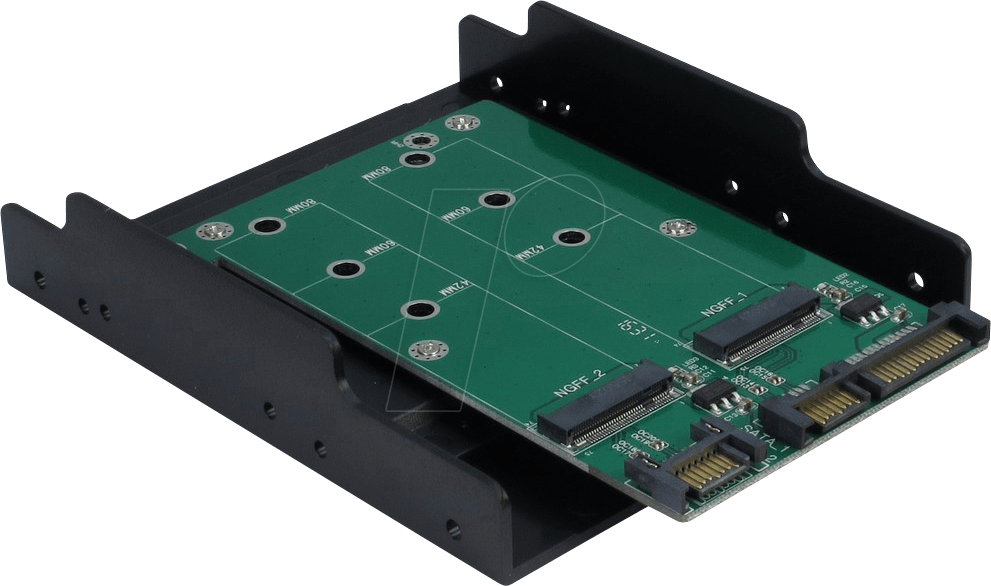 IT88885372-2 - Trägerrahmen 2x M.2 SATA SSD