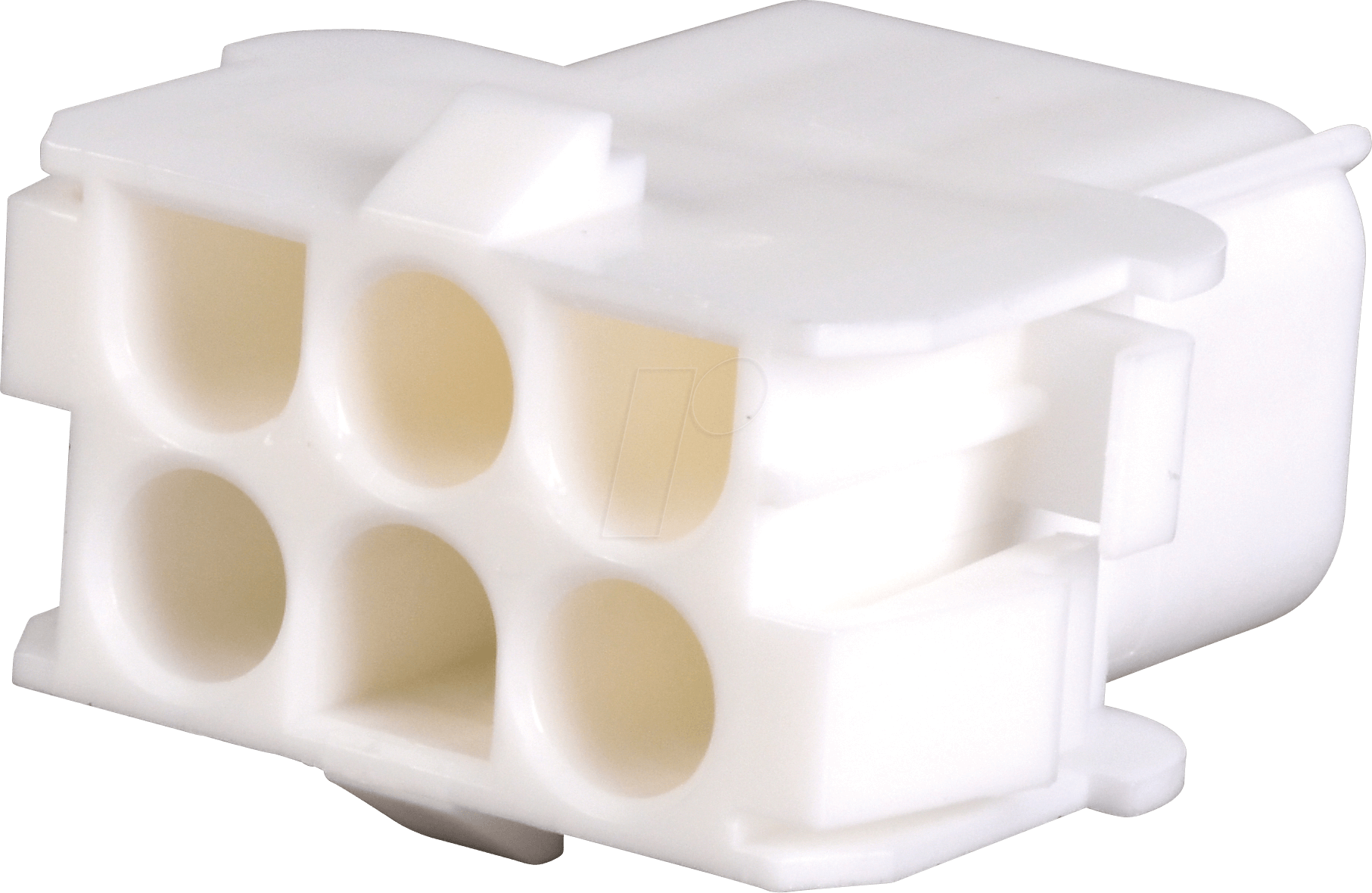 MNL 6AG - 6-pol. Mate-N-Lok Aufnahmegehäuse, 2-reihig