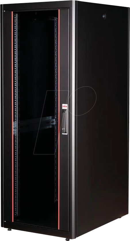 ROLINE 26210207 - 19'' Netzwerkschrank, 32 HE, 800mm Tiefe, schwarz