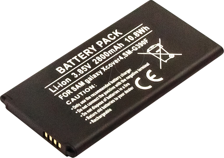 Thumbnail - AKKU 13342 - Smartphone-Akku für Samsung-Geräte, Li-Ion, 2800 mAh