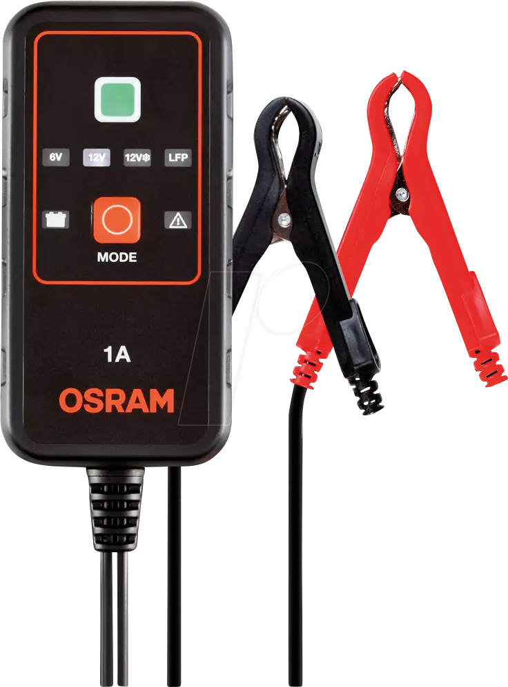 OSR OEBCS901 - Automatik-Ladegerät für Fahrzeuge BATTERYcharge 901, 6/12 V, 1 A