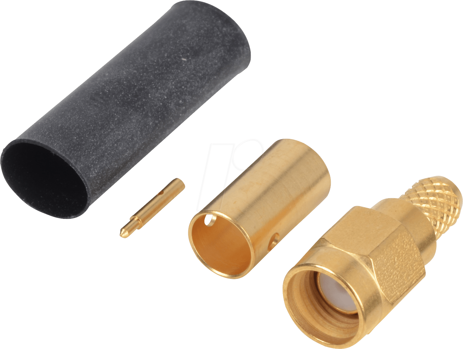 R125 075 - SMA-Stecker RG58/141, gerade, crimp