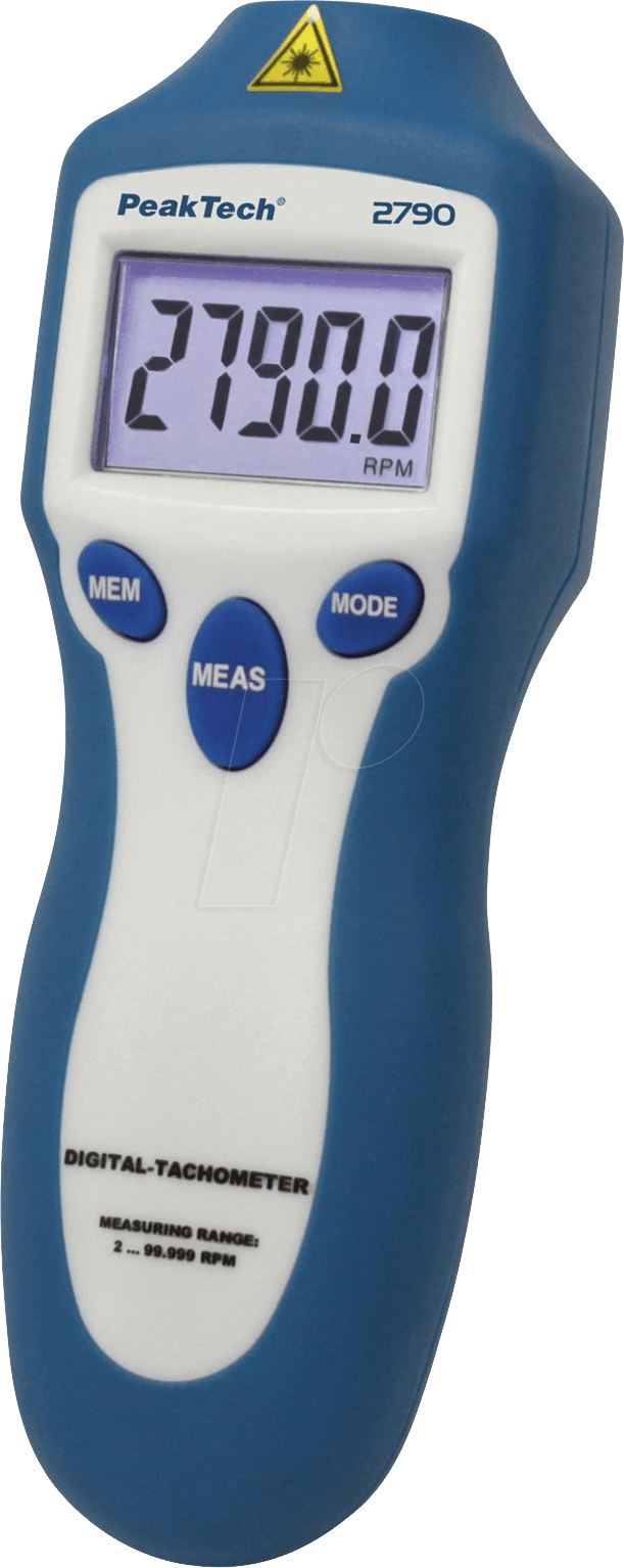 PEAKTECH 2790 - Drehzahlmesser, digital