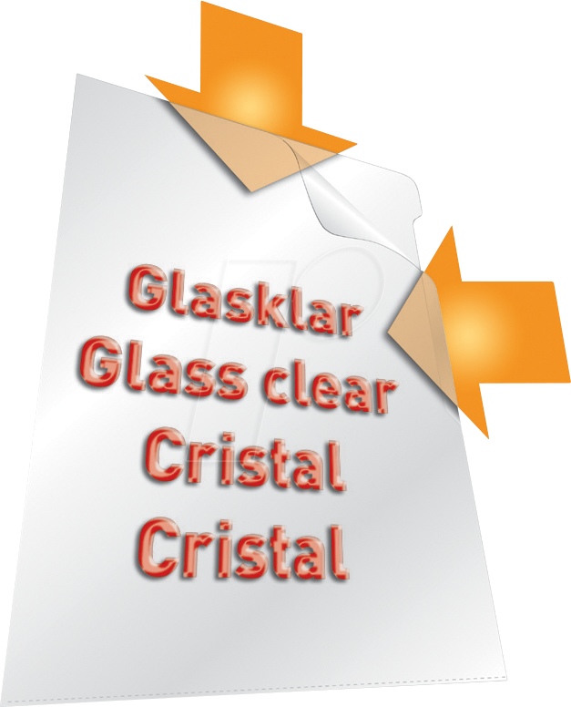 DURABLE 231819 - Sichthüllen, A4, glasklar, 0,15 mm, 10 Stück