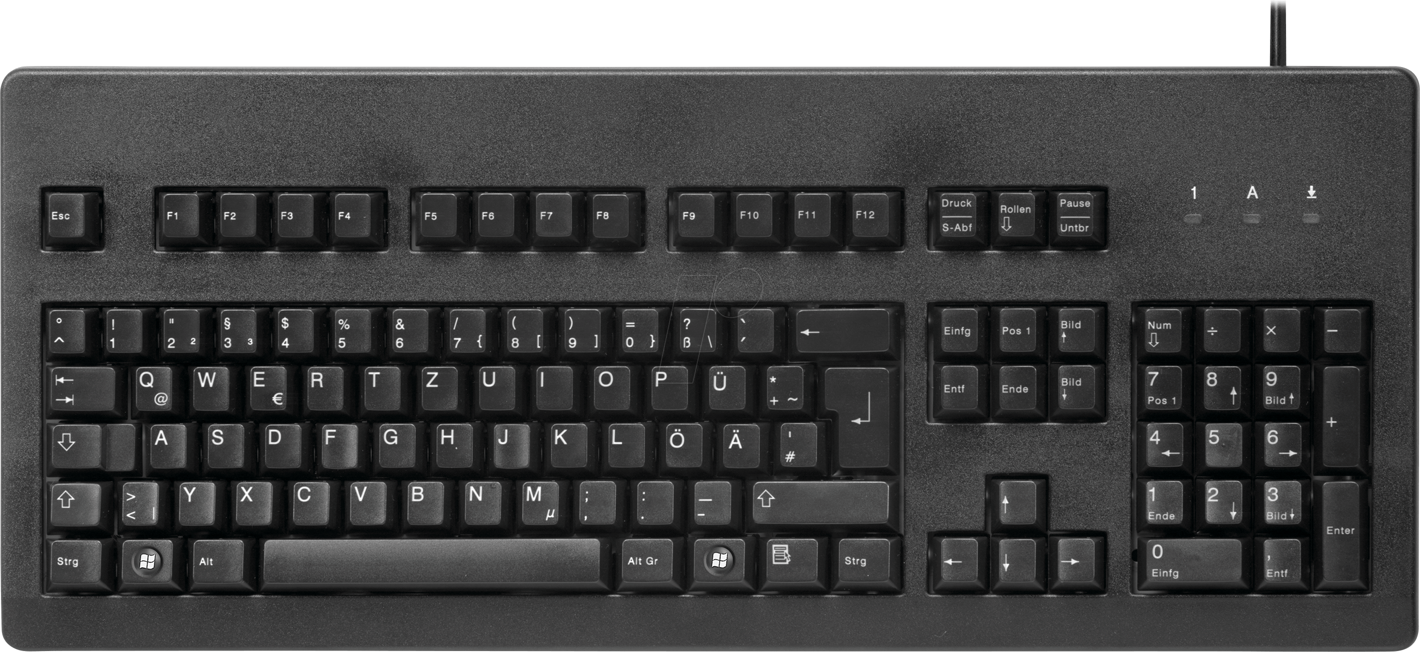 G80-3000LPCDE-2 - Tastatur, USB, schwarz
