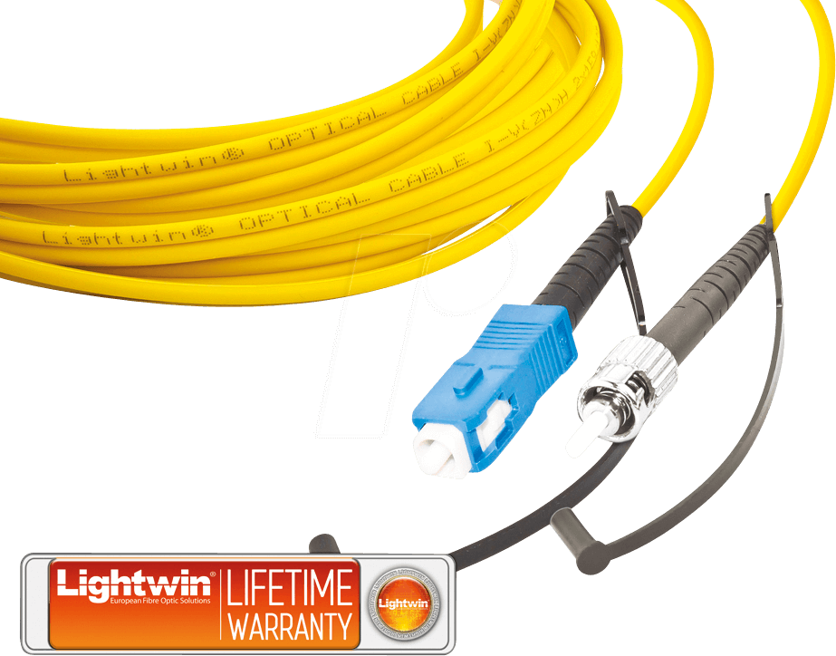 Thumbnail - LSP-09 SC-ST2 - Simplex LWL Patchkabel, SM OS2, SC - ST, 2 m