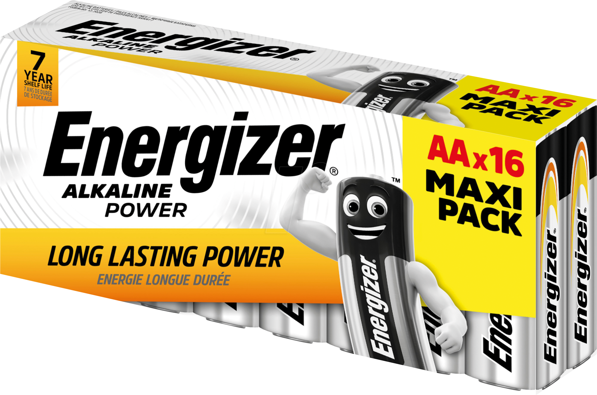 EN POW 16XAA - Power, Alkaline Batterie, AA (Mignon), 16er-Pack