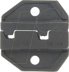 WE W9060808 - Crimpeinsatz 0,5-0,6 mm² für unisolierte Winkel-Flachstecker
