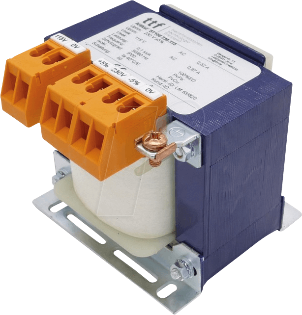 TTF STE 100/115 - Steuertransformator, 100VA, 230/115V