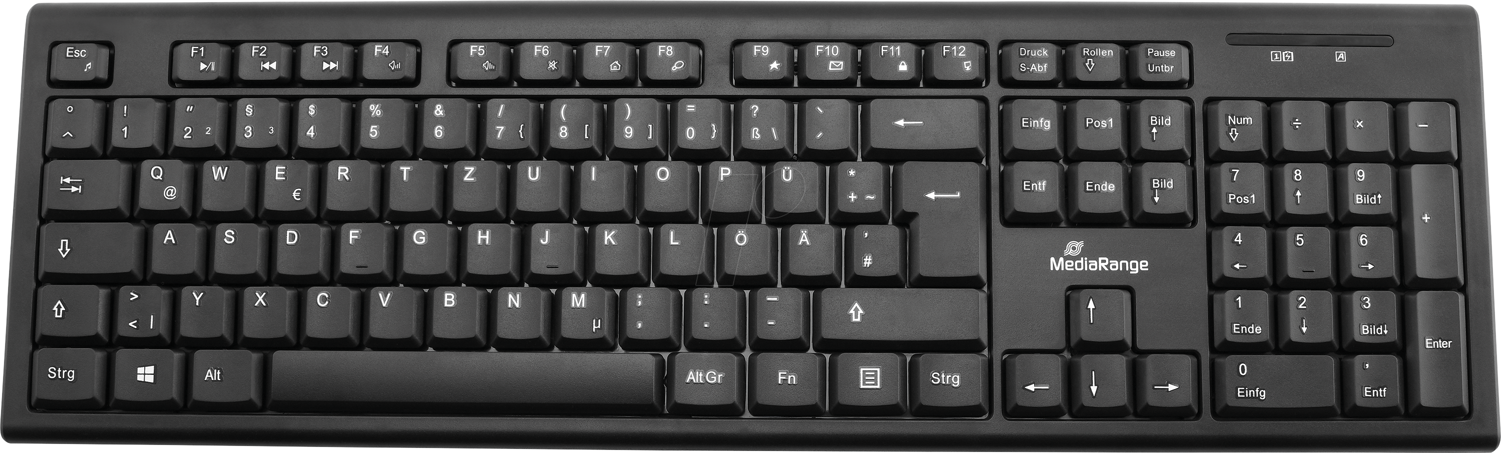 MR OS111 - Funk-Tastatur, USB, schwarz