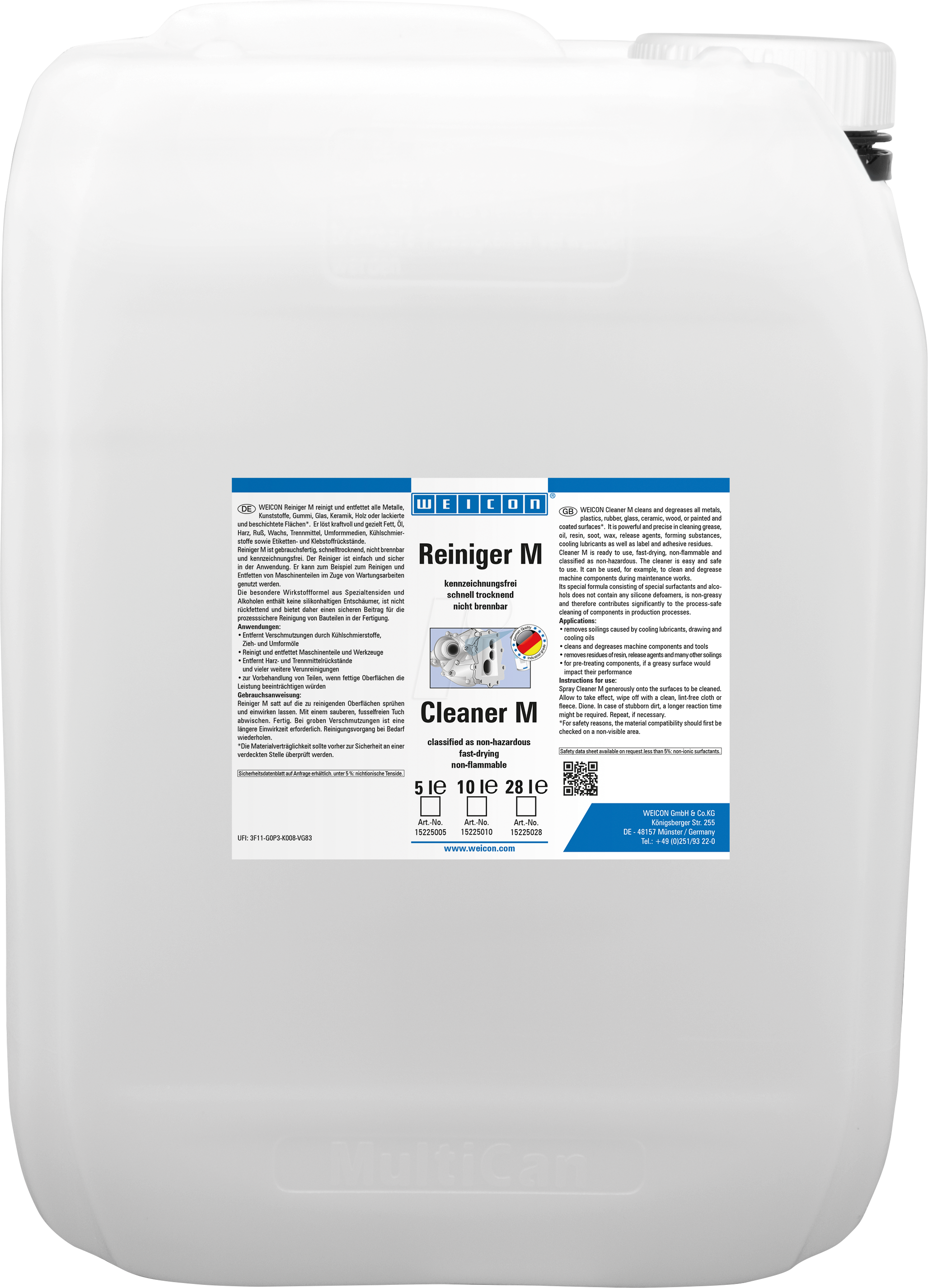 WEICON 15225010 - WEICON Reiniger M