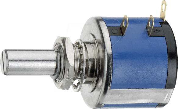 VIS 534B1202JC - Drahtpotentiometer, 2 kOhm, 6,35 mm