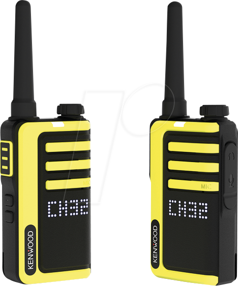 KW UBZ-LJ9SET - PMR446 Funkgeräte-Set, 2er-Pack