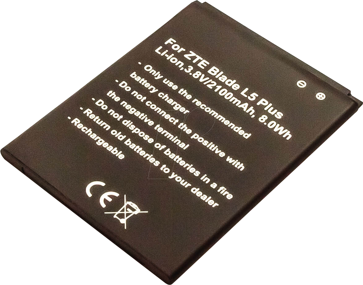 AKKU 30902 - Smartphone-Akku für ZTE-Geräte, Li-Ion, 2100 mAh