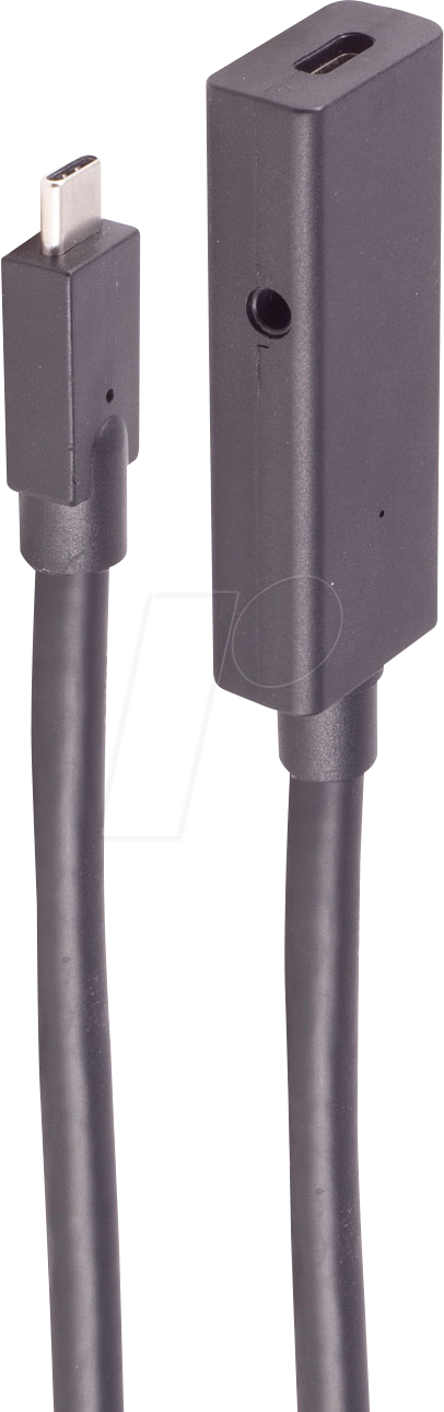 Thumbnail - SHVP BS13-49045 - Aktives USB 10 Gb/s-Kabel, C-Stecker > C-Buchse, 3 m