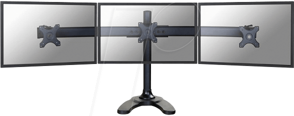FPMA-D700DD3 - Monitor Halter, 3 Displays, Tischmontage