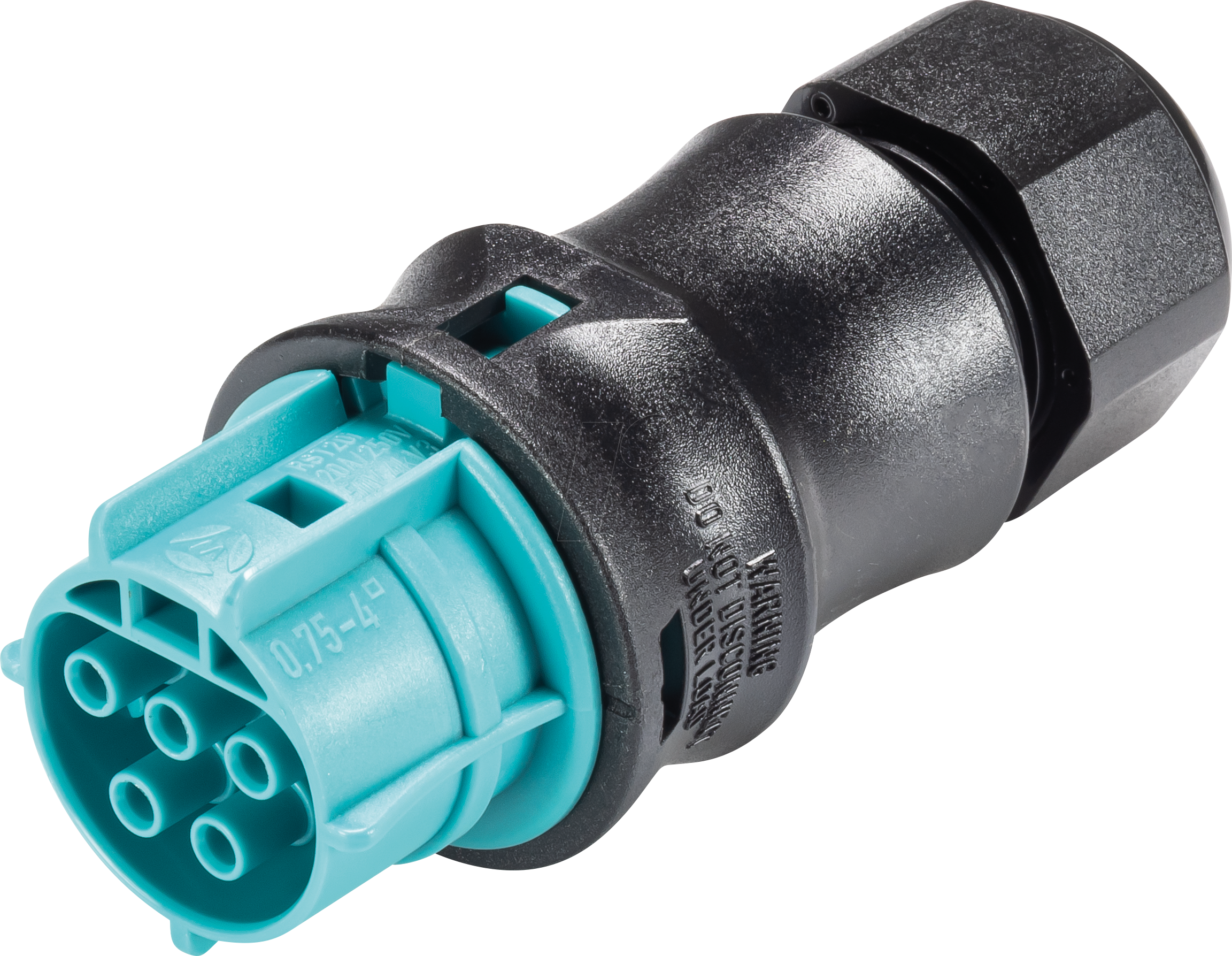 RST20I5 KB1 TB - Steckverbinder RST Classic 20i5, Buchse türkisblau