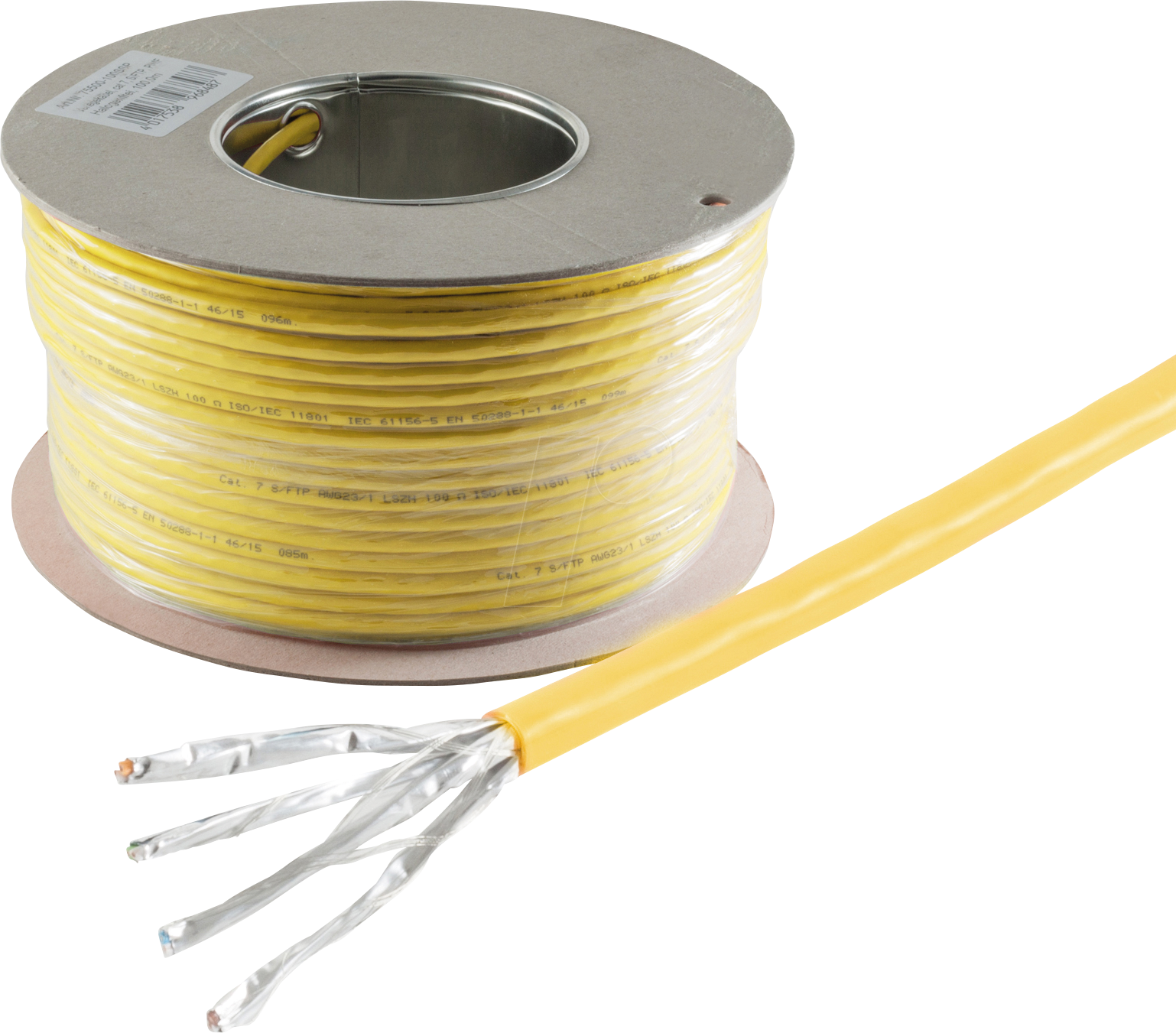 SHVP 75500AP100S - Verlegekabel Cat.7A+ Halogenfrei 100 m