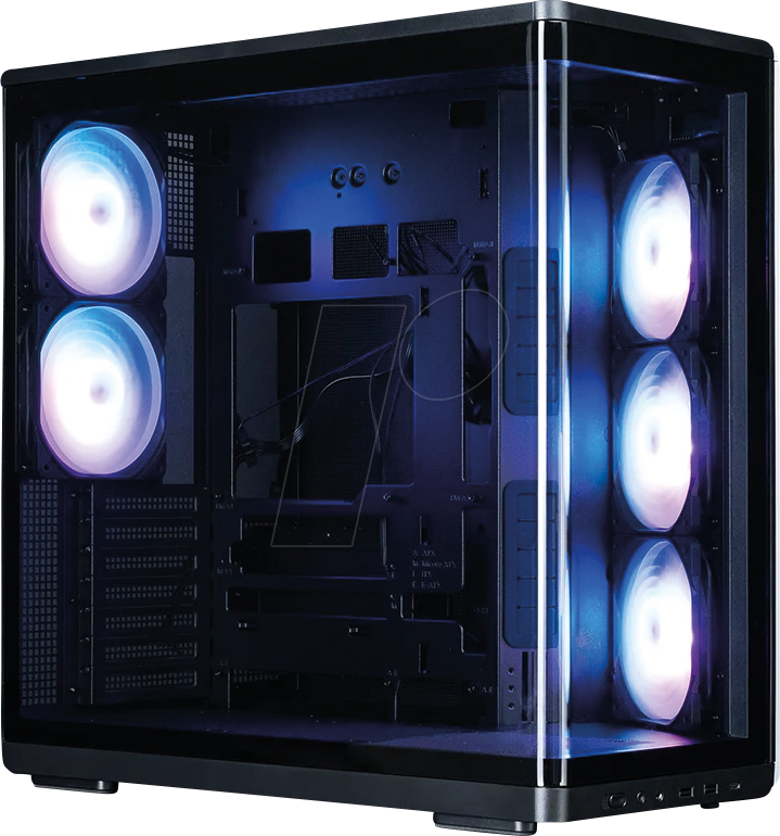 ZLM 50903 - Zalman P60 PC-Gehäuse Tempered Glass, ATX