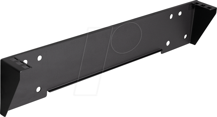LOGILINK WB0011 - 19'' Wandhalterung, 1 HE, schwarz